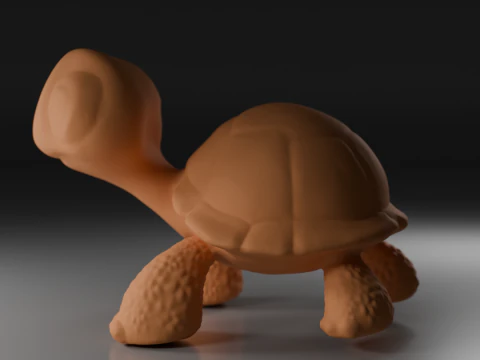Turbo Turtle 3D Print Model