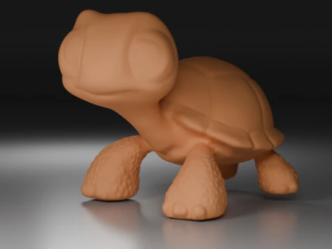 Turbo Turtle 3D Print Model
