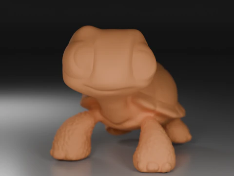 Turbo Turtle 3D Print Model
