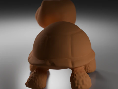 Turbo Turtle 3D Print Model