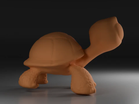 Turbo Turtle 3D Print Model