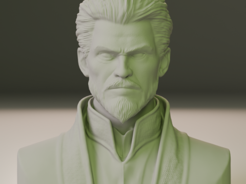 Ras al Ghul 3Dプリントモデル