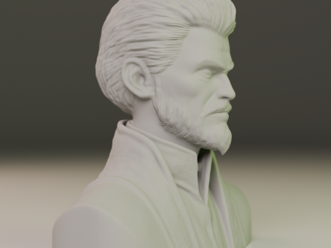 Ras al Ghul 3D Принт Модель