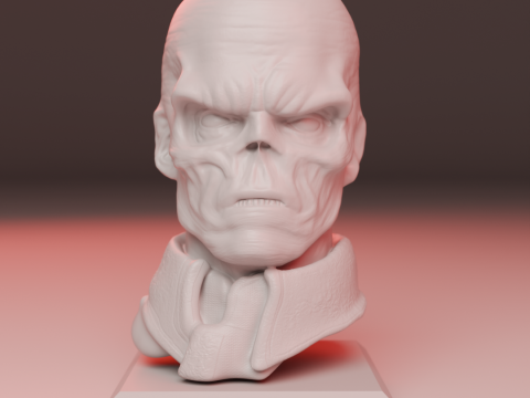 Red Skull 3D Принт Модель