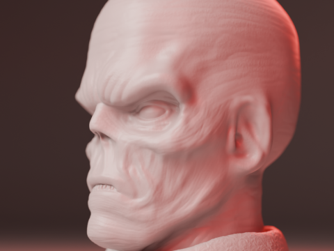 Red Skull Modèles 3D en vedette