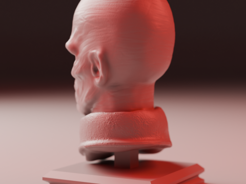 Red Skull Modèles 3D en vedette