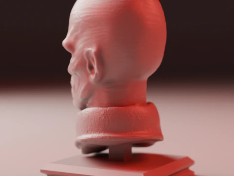 Red Skull 3D Print Model