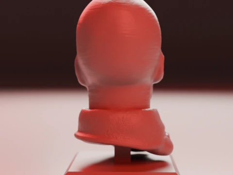 Red Skull 3D Print Model