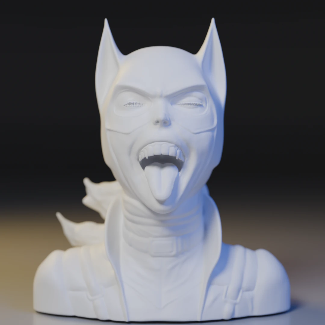 The catwoman 3D Print Model .c4d .max .obj .3ds .fbx .stl .blend