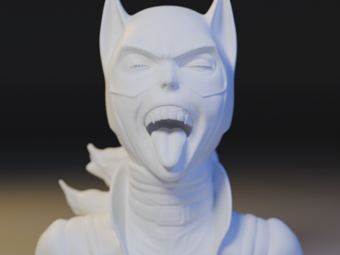 The catwoman 3D 打印模型