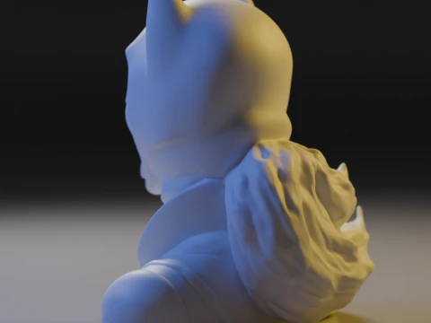 The catwoman 3D Print Model