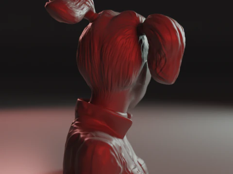Harley quinn 3D Print Model