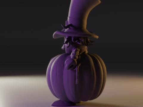 Devil pumpkin Modelo de impresión 3D