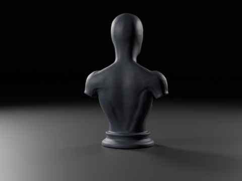Bust of spider man 3D 打印模型