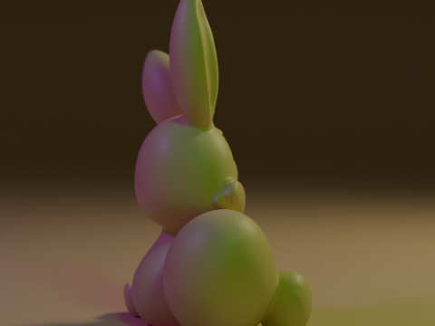 Easter bunny Modello di stampa 3D