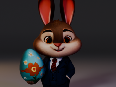 Easter executive 3Dプリントモデル