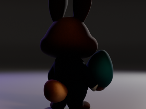 Easter executive 3Dプリントモデル