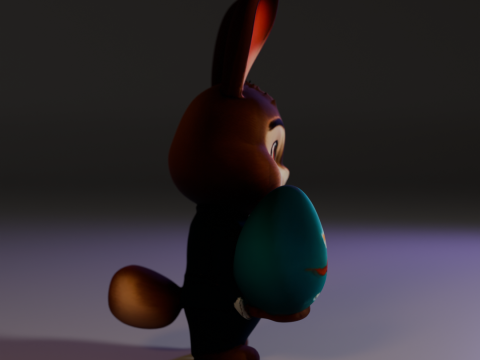 Easter executive 3Dプリントモデル