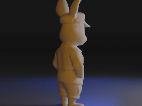 Delivery rabbit 3D 프린트 모델