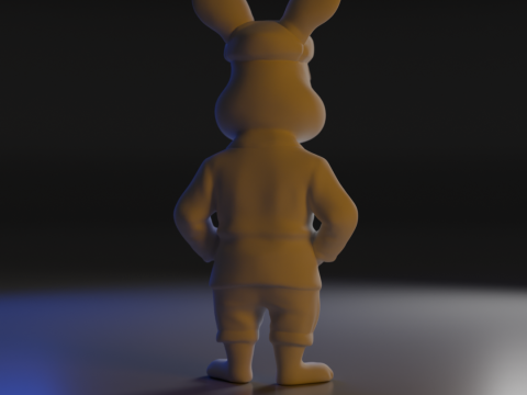 Delivery rabbit 3D 프린트 모델