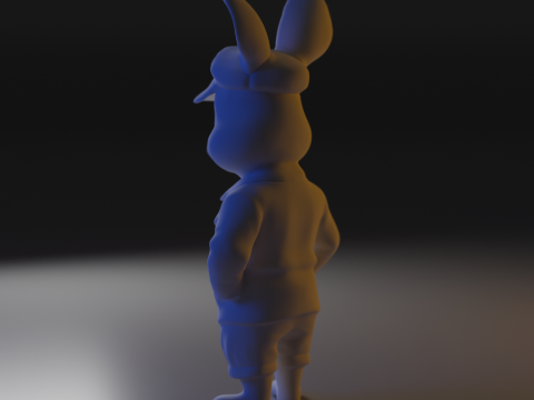 Delivery rabbit 3D 프린트 모델