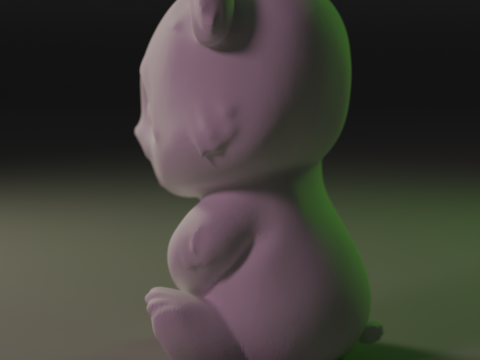 Cute panda bear Modelo de Impressão 3D
