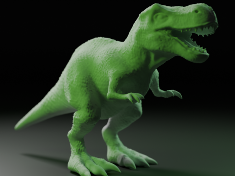 Tyrannosaurus rex 3D Print Model
