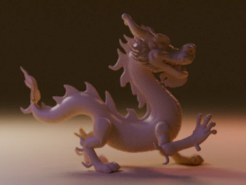 drag&oacute;n chino Modelo de impresión 3D