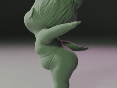 Mini Fitness Star 3D Print Model