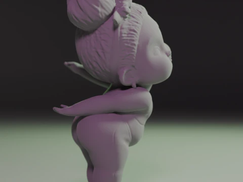 Mini Fitness Star 3D Print Model
