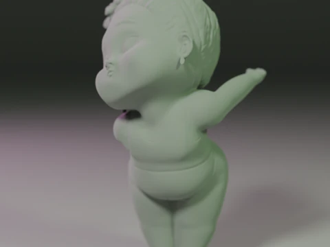 Mini Fitness Star 3D Print Model
