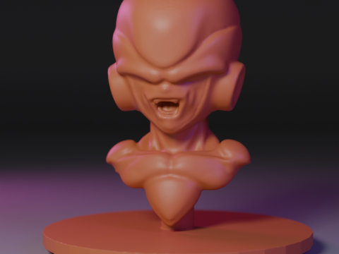 Frieza - dragon ball 3Dプリントモデル
