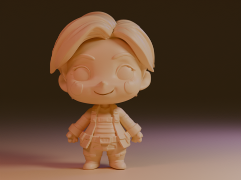 Funko 3Dプリントモデル