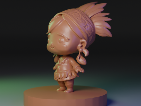 Funko indigenous 3D Print Model