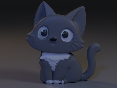 Cut cat Modello di stampa 3D