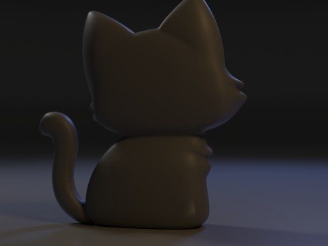 Cut cat Modello di stampa 3D