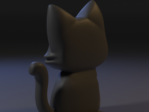 Cut cat Modello di stampa 3D