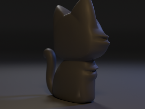 Cut cat Modello di stampa 3D