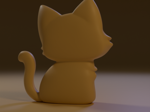 Cut cat Modello di stampa 3D
