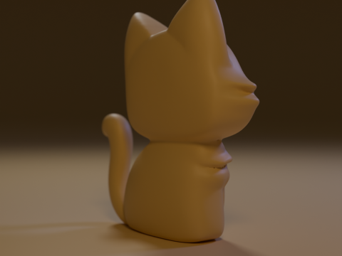 Cut cat Modello di stampa 3D