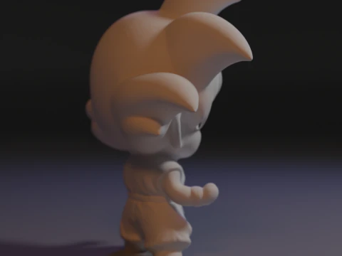 Toy Goku 3D Print Model