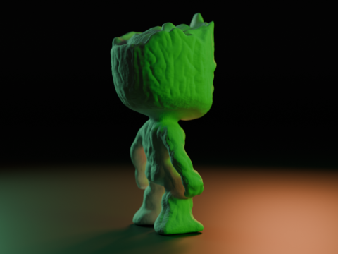 Baby Groot 3D Druckmodell
