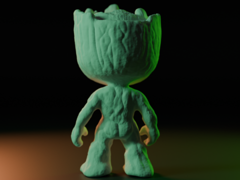 Baby Groot 3D Druckmodell