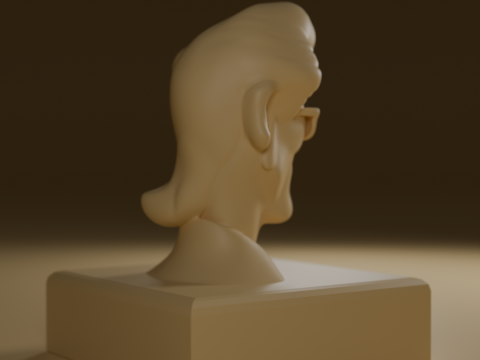 Ace Ventura caricature Modèles 3D en vedette