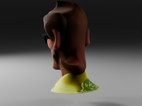 Ace Ventura caricature Modèles 3D en vedette