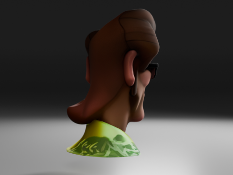 Ace Ventura caricature Modèles 3D en vedette