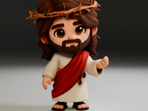 Иисус Христос 3D Принт Модель