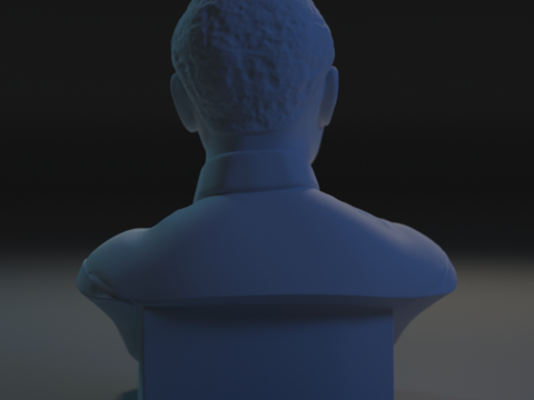 Nelson Mandela 3D 프린트 모델