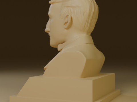 Nikola Tesla 3D Принт Модель