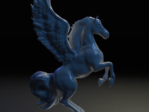 Pegasus 3D Принт Модель